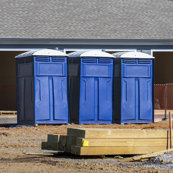 what is the cost difference between standard and deluxe porta potty rentals in Carlisle-Rockledge Alabama